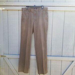 Lands’ End Men's Traditional Fit Chino Pants Size: 35W x 34.5L